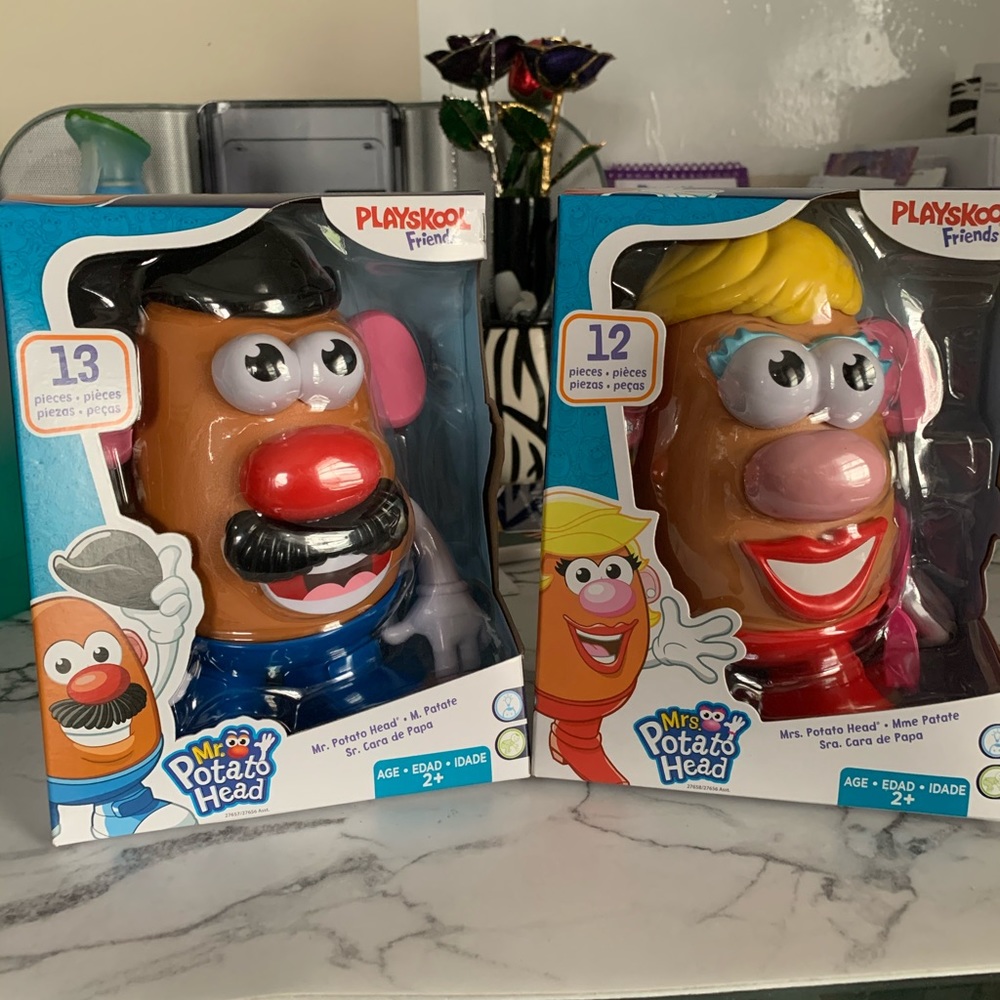 MR & MRS POTATO HEAD SET